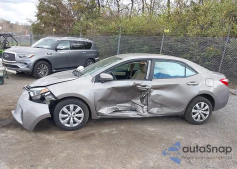 2016 Toyota Corolla Le from USA, damaged, VIN 2T1BURHE6GC553382